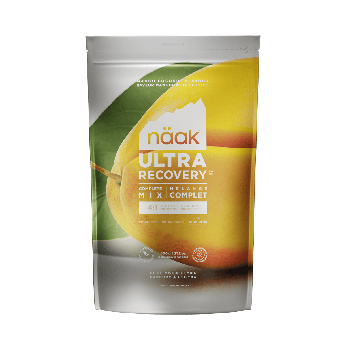 Näak Protein Powder Complete Recovery Mix | Mango Coconut